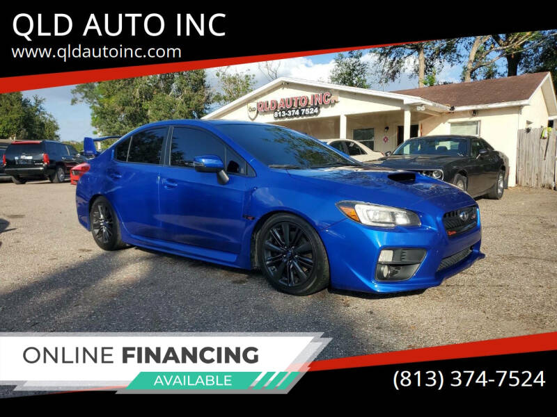 2015 Subaru WRX for sale at QLD AUTO INC in Tampa FL