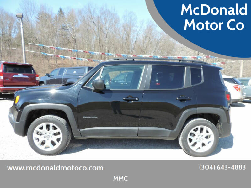 2018 Jeep Renegade for sale at McDonald Motor Co in Harrisville WV