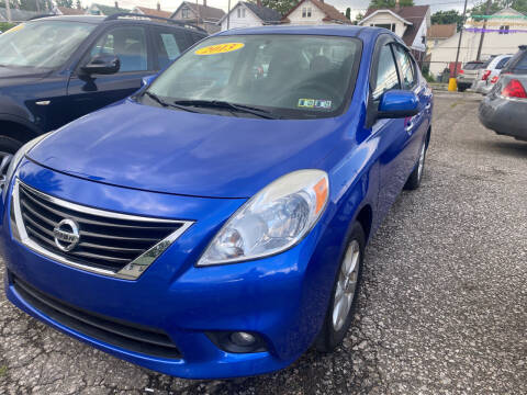 2013 Nissan Versa for sale at Bob's Irresistible Auto Sales in Erie PA