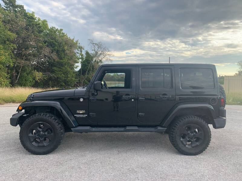 2014 Jeep Wrangler Unlimited for sale at Fast Lane Motorsports in Arlington TX