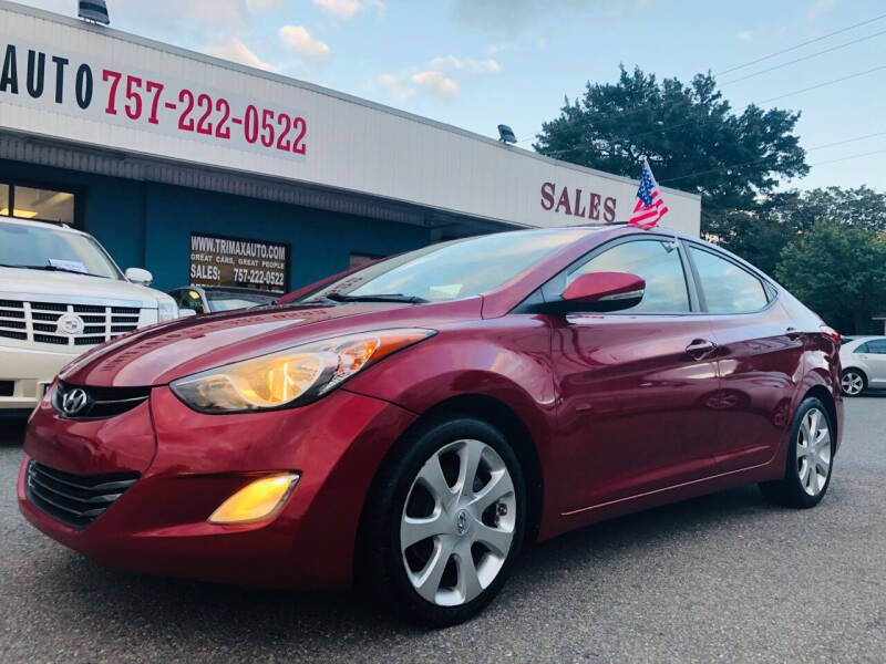 2012 Hyundai Elantra for sale at Trimax Auto Group in Norfolk VA