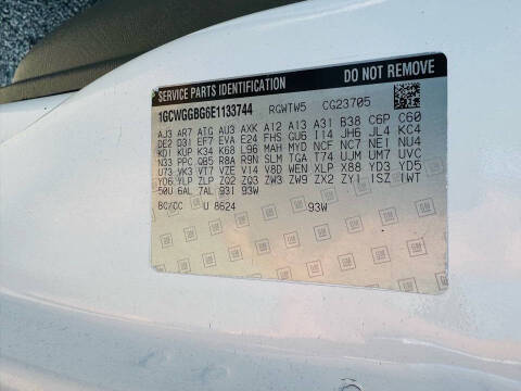 2014 Chevrolet Express 2500