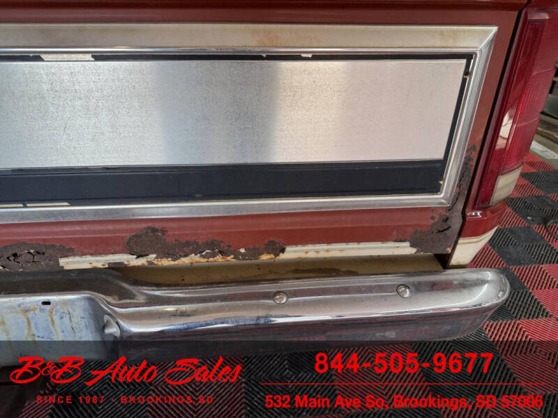 1986 Ford Bronco Eddie Bauer