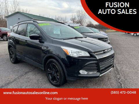 2015 Ford Escape for sale at FUSION AUTO SALES in Spencerport NY