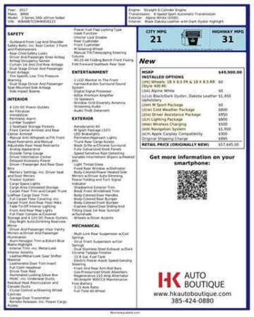 2017 BMW 3 Series 340i xDrive