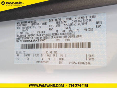 2024 Ford Transit 250