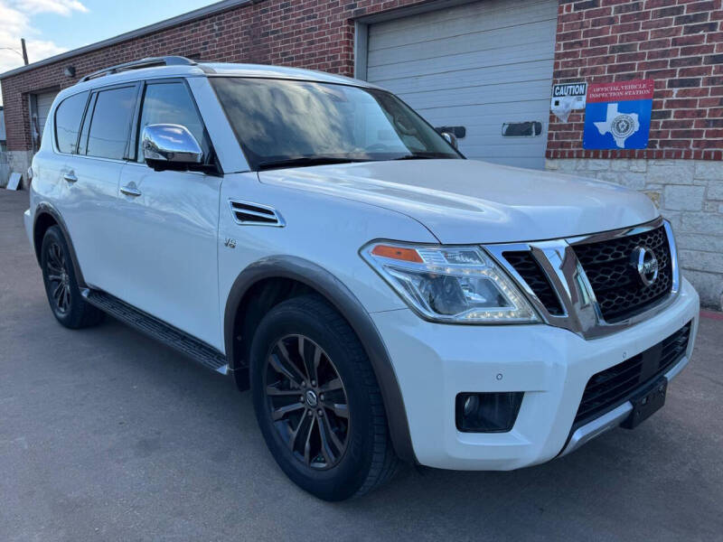 2017 Nissan Armada for sale at Tex-Mex Auto Sales LLC in Lewisville TX