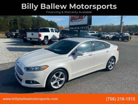 2013 Ford Fusion for sale at Billy Ballew Motorsports in Dawsonville GA