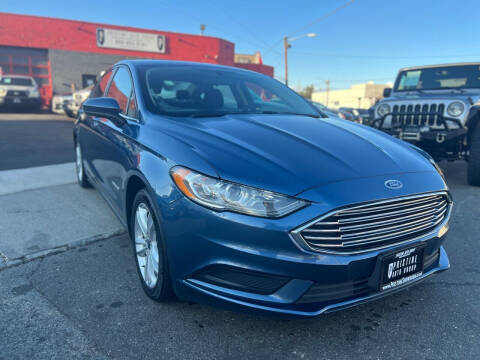 2018 Ford Fusion Hybrid for sale at Pristine Auto Group in Bloomfield NJ