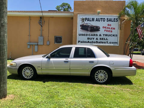 2010 Mercury Grand Marquis for sale at Palm Auto Sales in West Melbourne FL