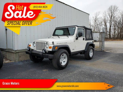 2006 Jeep Wrangler for sale at Grace Motors in Evansville IN