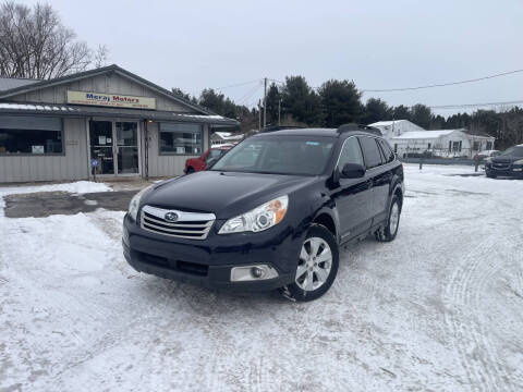 2012 Subaru Outback for sale at Meraj Motors in Osceola IN