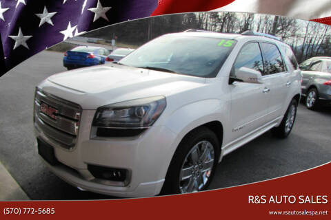 2015 GMC Acadia for sale at R&S Auto Sales in Linden PA