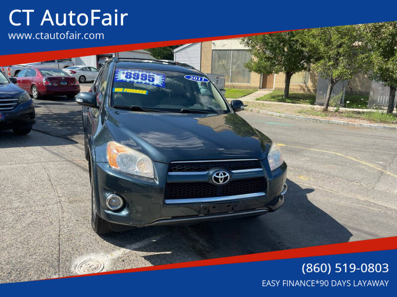 2011 Toyota RAV4 for sale at CT AutoFair in West Hartford CT
