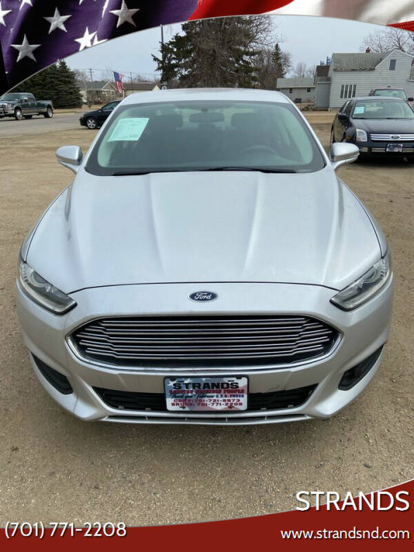 2014 Ford Fusion for sale at Strands in Rugby ND