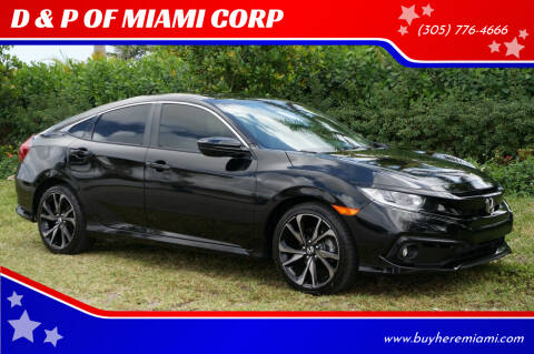 2020 Honda Civic for sale at Buy Here Miami Auto Sales in Miami FL