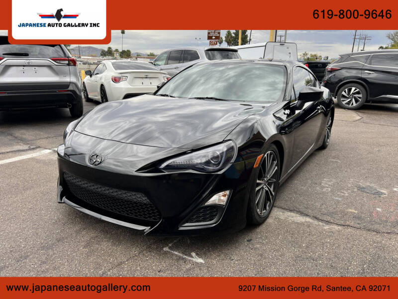 2016 Scion FR-S for sale at Japanese Auto Gallery Inc in Santee CA