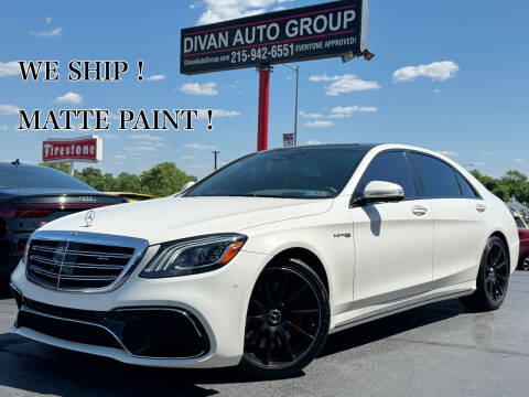 2018 Mercedes-Benz S-Class for sale at Divan Auto Group in Feasterville Trevose PA