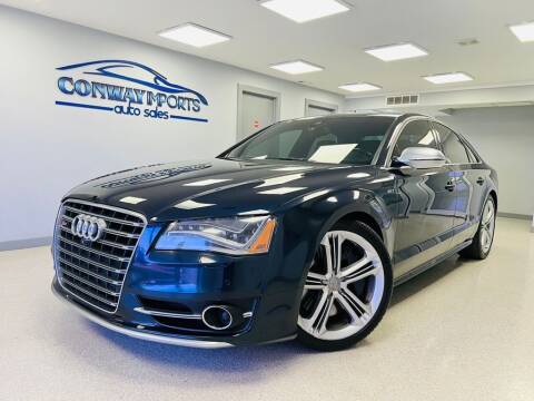 2013 Audi S8 for sale at Conway Imports in Streamwood IL