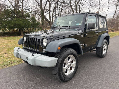 2014 Jeep Wrangler for sale at ARS Affordable Auto in Norristown PA