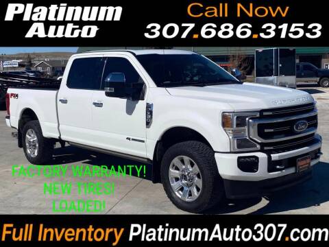 2021 Ford F-350 Super Duty for sale at Platinum Auto in Gillette WY