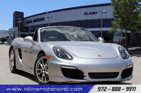 2015 Porsche Boxster for sale at HILINE MOTORS in Plano TX