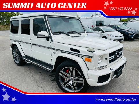 2013 Mercedes-Benz G-Class for sale at SUMMIT AUTO CENTER in Summit IL