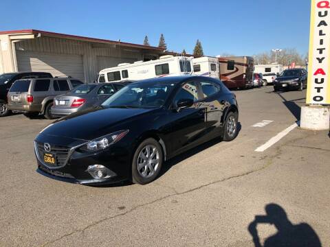 2015 Mazda MAZDA3 for sale at TOP QUALITY AUTO in Rancho Cordova CA