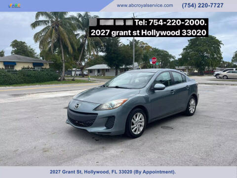 2012 Mazda MAZDA3 for sale at ABC ONLINE CAR WHOLESALE in Hollywood FL