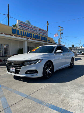 2019 Honda Accord for sale at Williams Auto Mart Inc in Pacoima CA