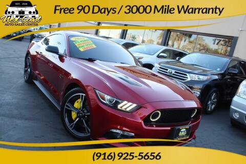 2016 Ford Mustang for sale at West Coast Auto Sales Center in Sacramento CA