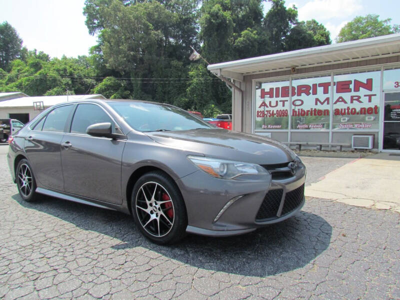 2016 Toyota Camry for sale at Hibriten Auto Mart in Lenoir NC