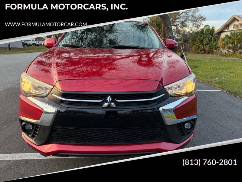 2019 Mitsubishi Outlander Sport for sale at FORMULA MOTORCARS, INC. in Tampa FL