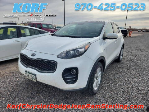 2017 Kia Sportage for sale at Tony Peckham @ Korf Motors in Sterling CO