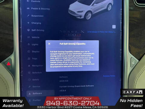 2018 Tesla Model X P100D