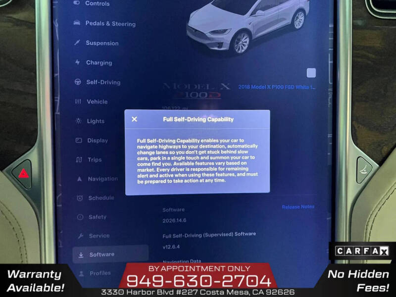 2018 Tesla Model X P100D