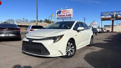 2020 Toyota Corolla Hybrid for sale at Nations Auto Inc. II in Denver CO
