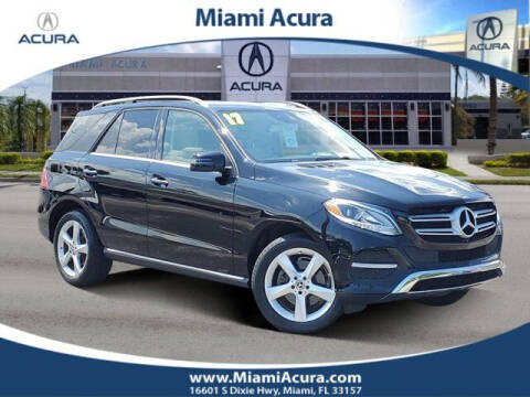 2017 Mercedes-Benz GLE for sale at MIAMI ACURA in Miami FL