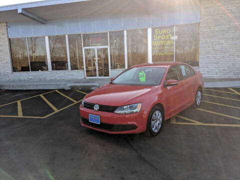 2012 Volkswagen Jetta for sale at Eurosport Motors in Evansdale IA