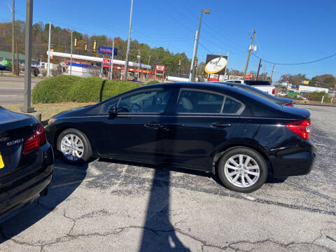 2012 Honda Civic for sale at KUT AUTO in Birmingham AL