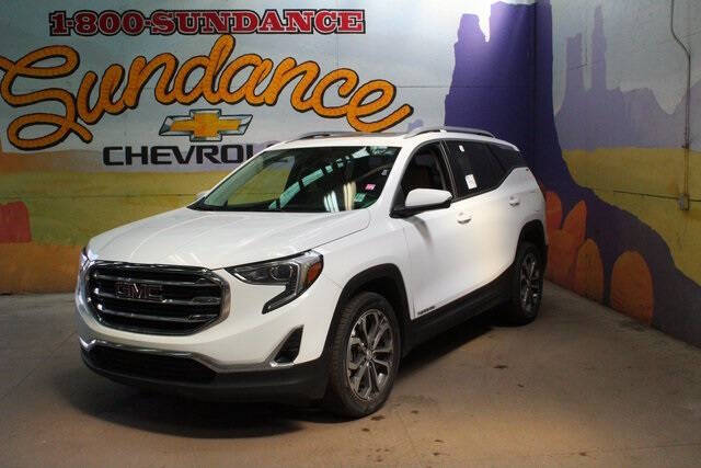Used 2021 GMC Terrain SLT with VIN 3GKALVEV6ML366653 for sale in Grand Ledge, MI
