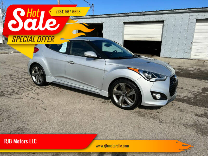 2014 Hyundai Veloster for sale at RJB Motors LLC in Canfield OH