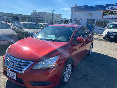 2014 Nissan Sentra for sale at Lifetime Motors AUTO in Sacramento CA