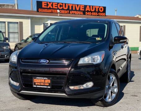 2013 Ford Escape for sale at Executive Auto in Winchester VA