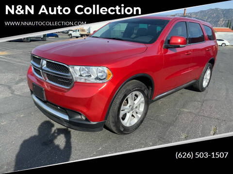 2011 Dodge Durango for sale at n&n auto collection inc in Pasadena CA