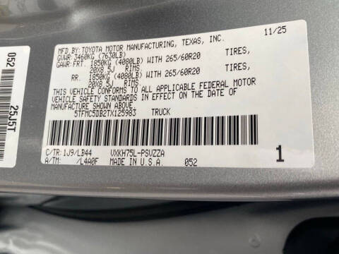 2026 Toyota Tundra 1794 Edition HV