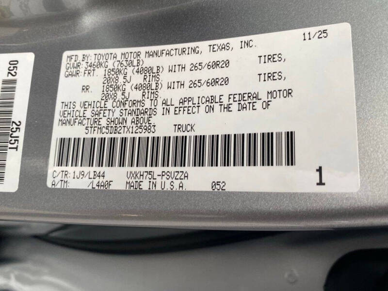 2026 Toyota Tundra 1794 Edition HV