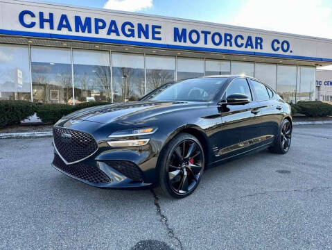 2022 Genesis G70 for sale at Champagne Motor Car Company in Willimantic CT