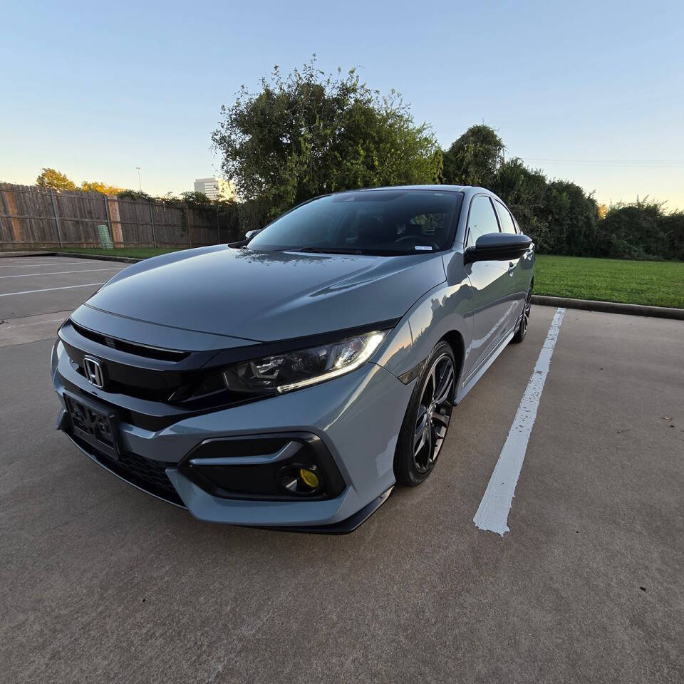 2021 Honda Civic for sale at MOTOR VILLAGE LLC in Houston, TX