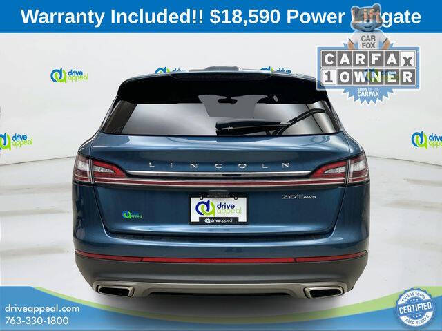 2019 Lincoln Nautilus Select